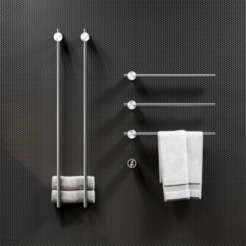 Vertical Style Bathroom Heated Towel Rack Electric Towel Drying Rack