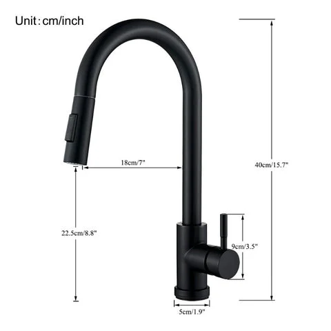 Original Retractable Tap Dimensions