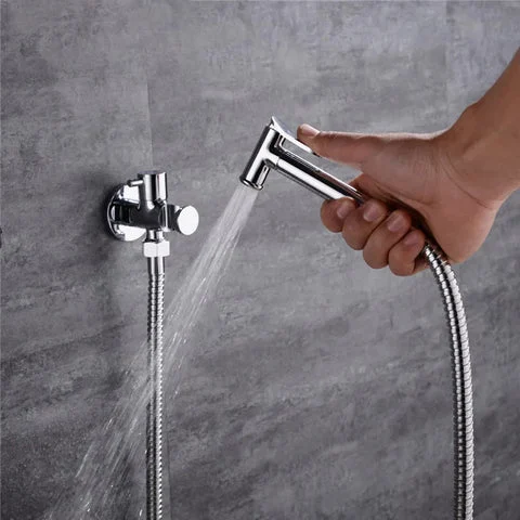 Toilet Hand Held Bidet Spray Shower Head Douche Kit Portable Bidet