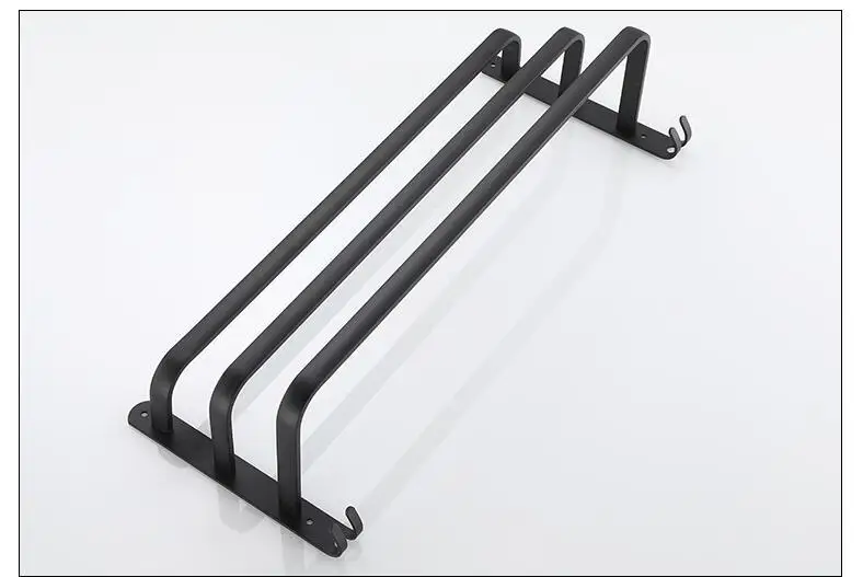 Towel Hanger Wall Mounted Towel Rack Bathroom Space Aluminum Towel Bar