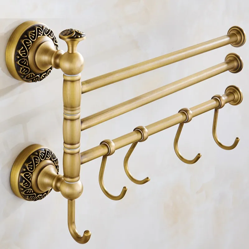 Rotating Bathroom Towel Bar