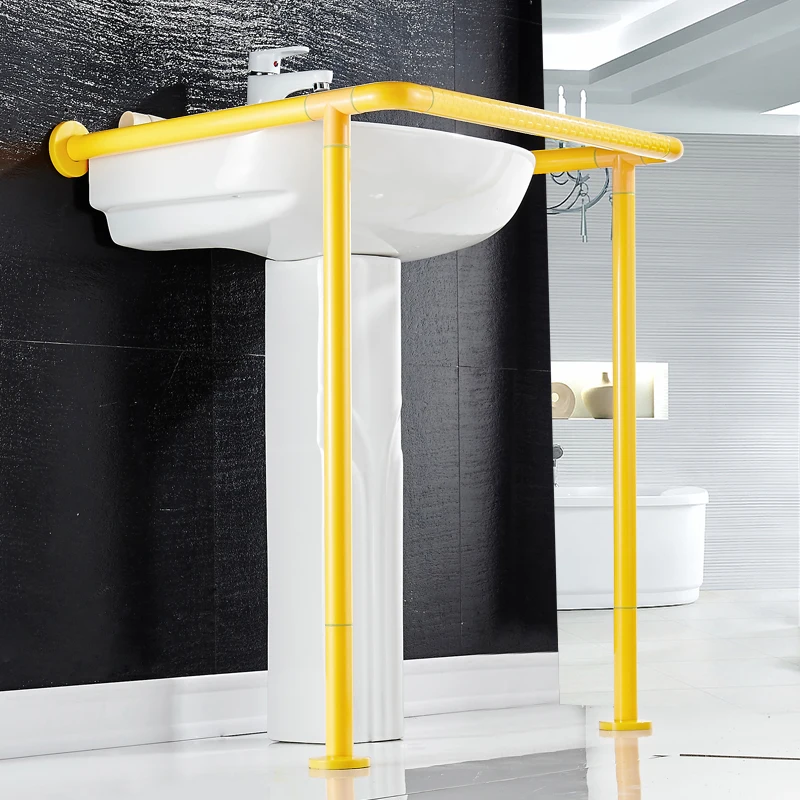 Wall Mounted Washbasin Safety Grab Rails