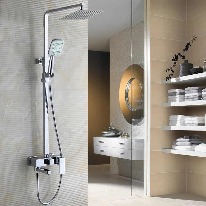 bathroom-shower-set-Tap-with-8-Ultrathin-showerhead-ABS-hand-shower-swivel-bathtub-tap-adjust-height