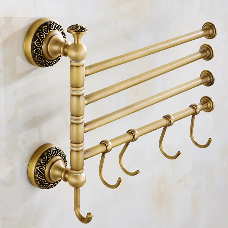 Rotating Bathroom Towel Bar