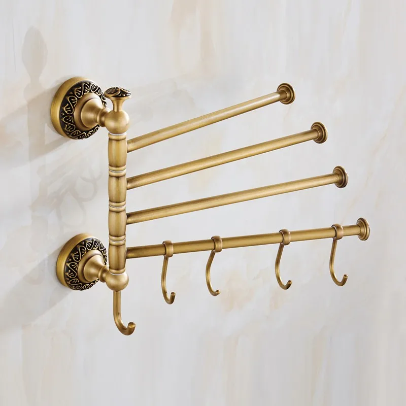 Rotating Bathroom Towel Bar