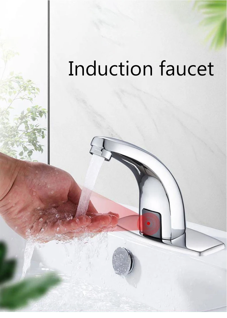 Hands-free Sensor Hot and Cold Mixer Automatic Tap