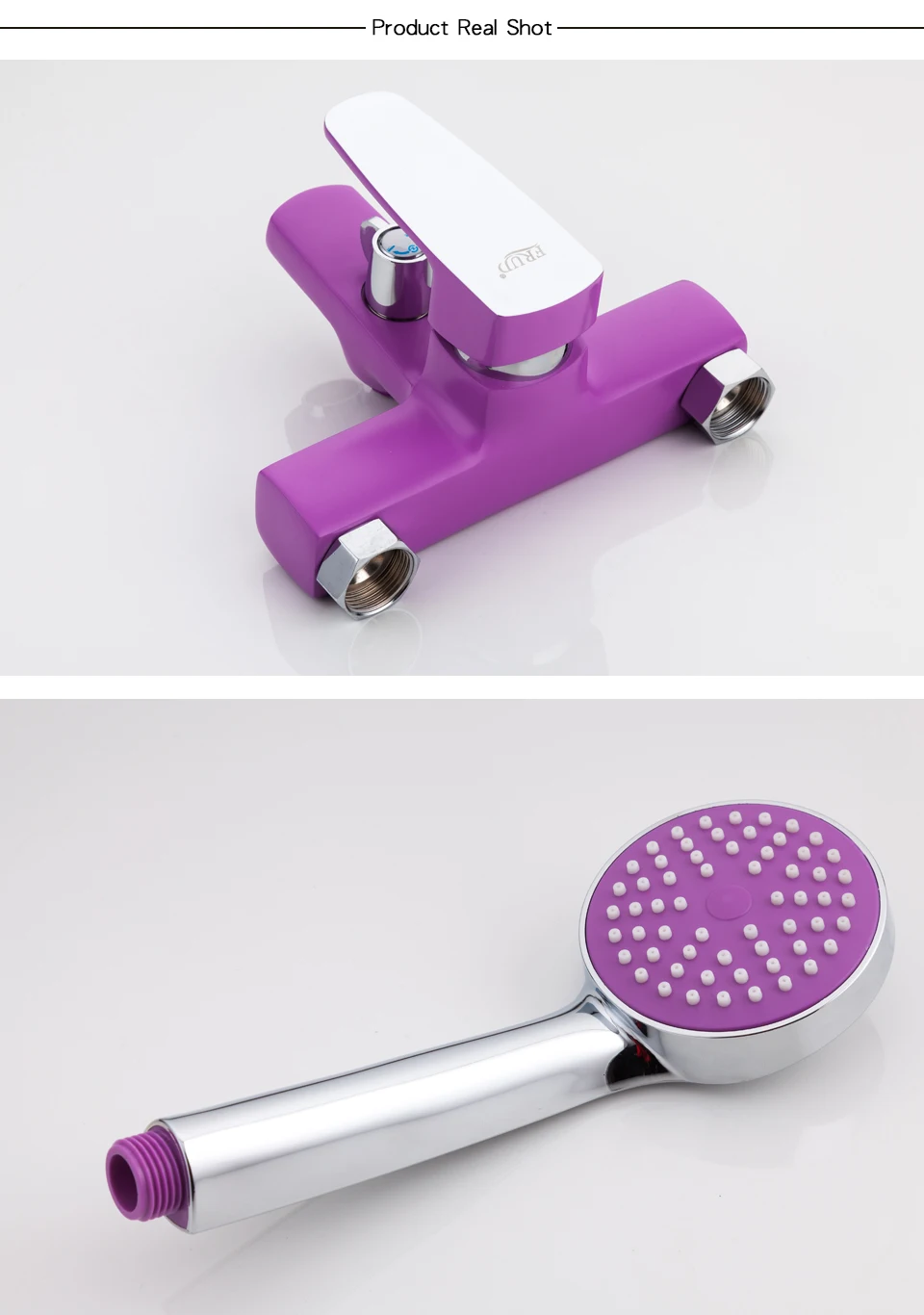 Purple bathroom sink Tap 9