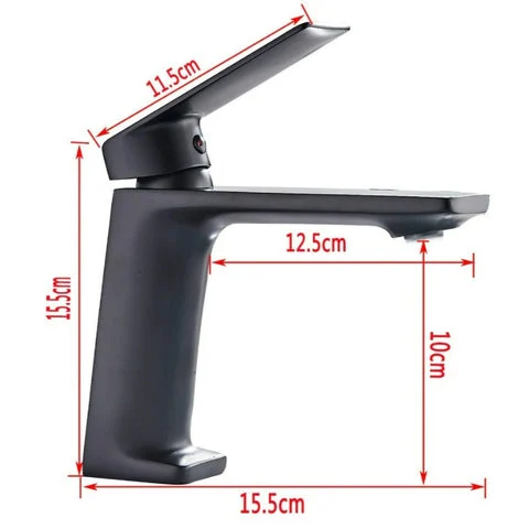 Classic Bathroom Tap Dimensions