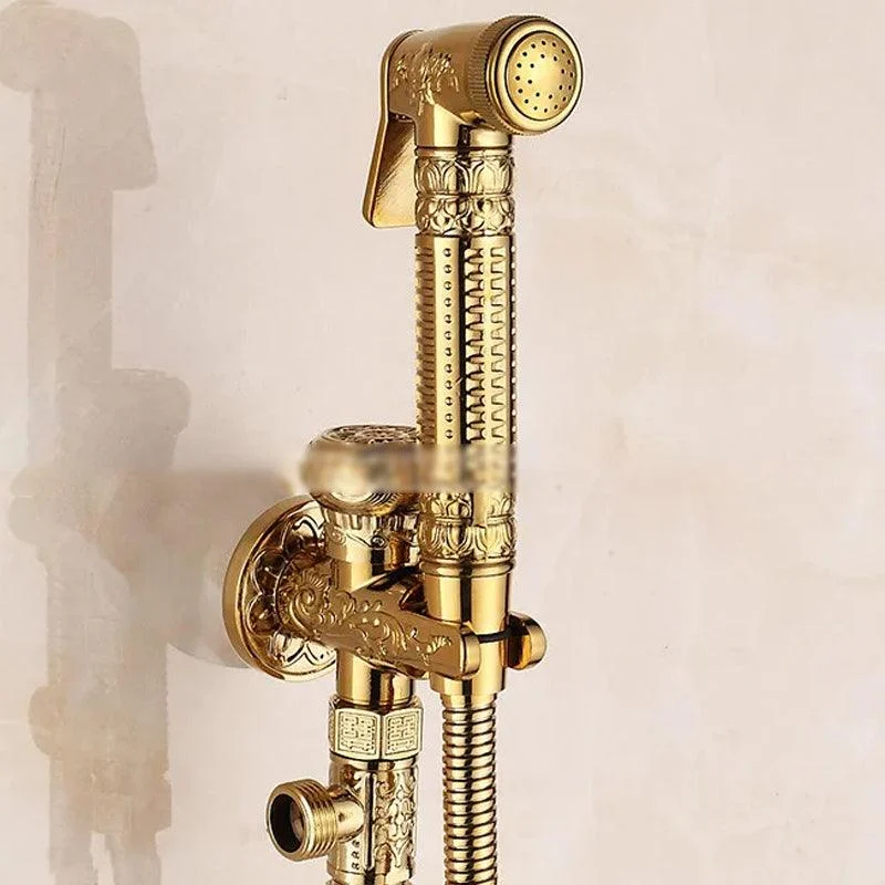 Bidet Tap Single Cold Brass Wall Handheld Hygienic Shower Spray Head -Bathlova