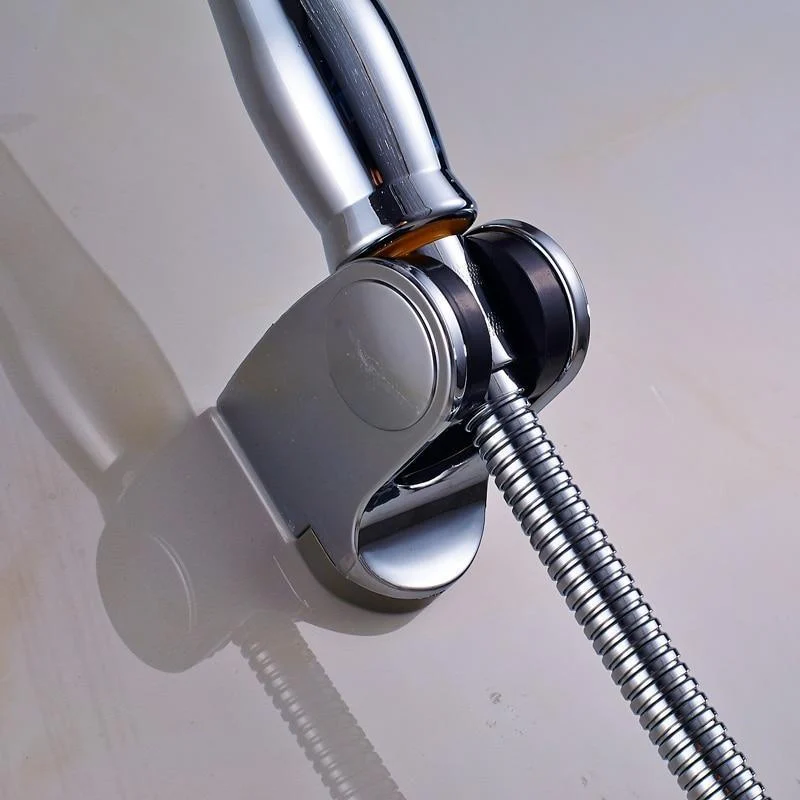 Big Round Shaped Rainfall Type Shower Head and Shower Arm with Bracket -Bathlova