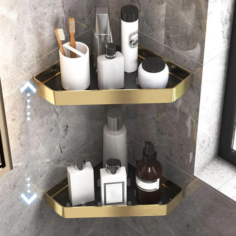 Black & Brass Bathroom Set Modern Style Bathroom Accessory As Individual Or As a Set -Bathlova