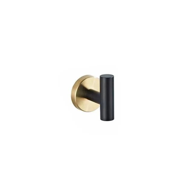 Black & Gold Bathroom Hardware Set -Bathlova