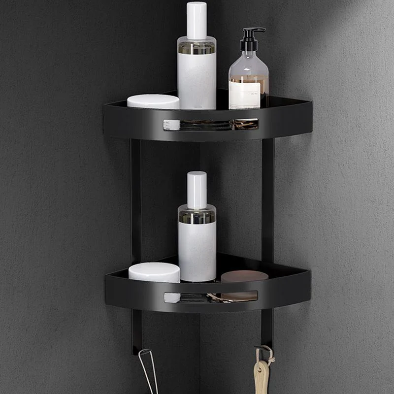 Black Modern Bathroom Accessory Set Stainless Bathroom Hardware -Bathlova