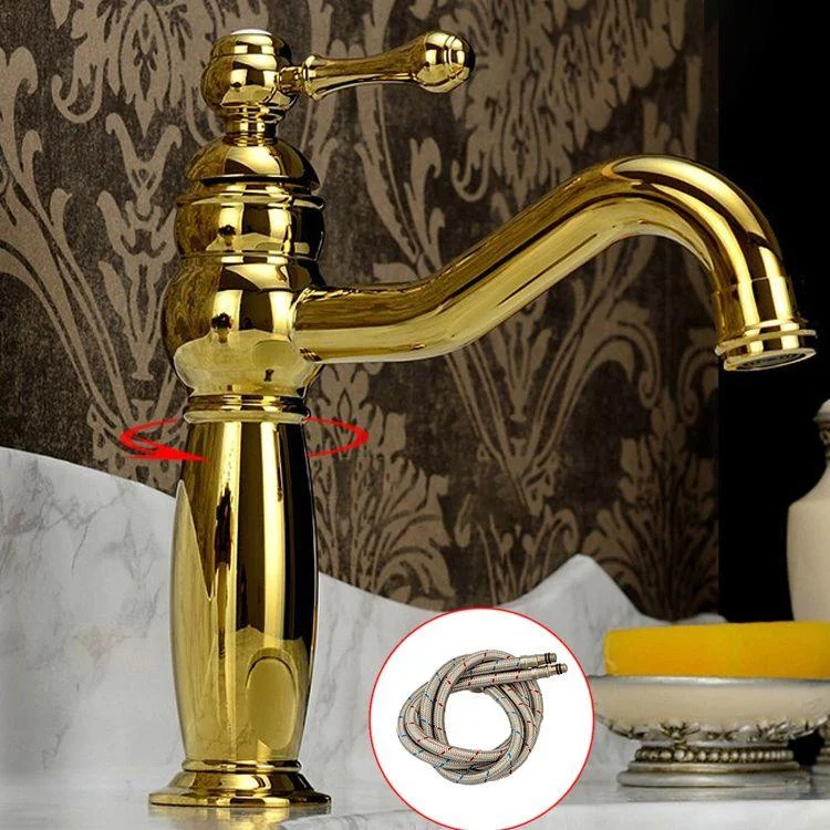 Brass Country Wide Spread Bathroom Tap Lever Lavatory Tap -Bathlova