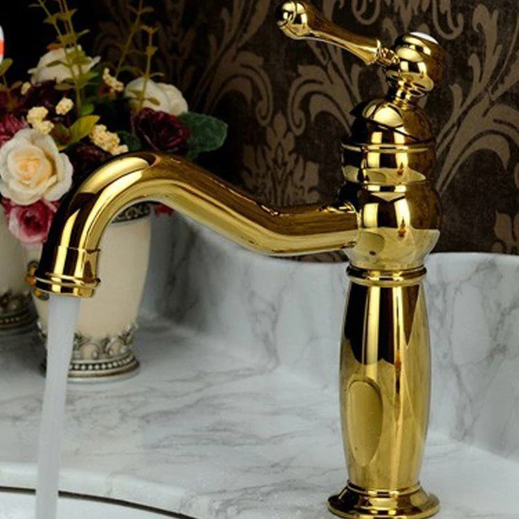 Brass Country Wide Spread Bathroom Tap Lever Lavatory Tap -Bathlova