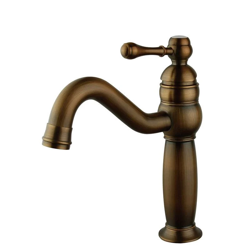 Brass Country Wide Spread Bathroom Tap Lever Lavatory Tap -Bathlova