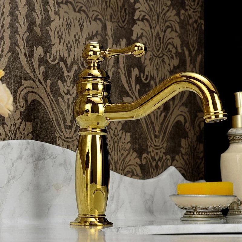 Brass Country Wide Spread Bathroom Tap Lever Lavatory Tap -Bathlova