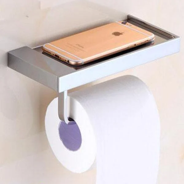 Brass Finished Bathroom Toilet Paper Holder Roll -Bathlova