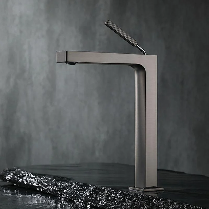 Brass Material Vessel Tap 1-Handle Modern Design Tap for Bathroom -Bathlova