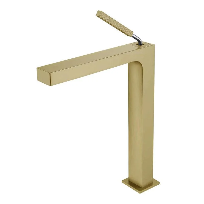 Brass Material Vessel Tap 1-Handle Modern Design Tap for Bathroom -Bathlova