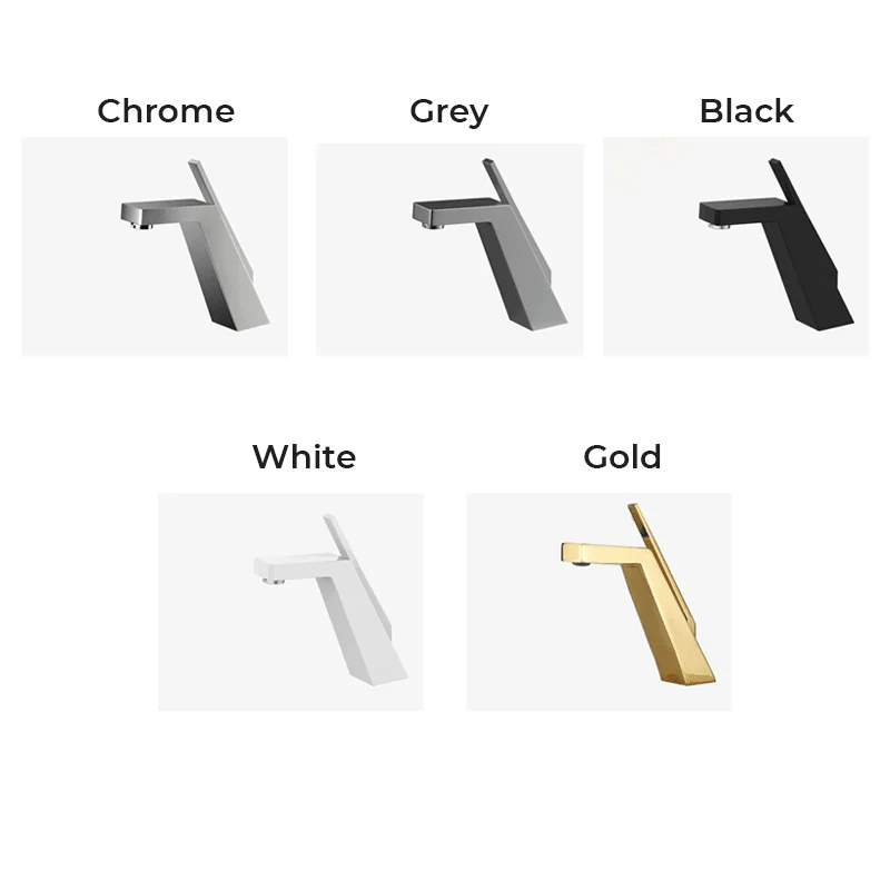 Brass Matte Single Lever Hot and Cold Crane Tap -Bathlova