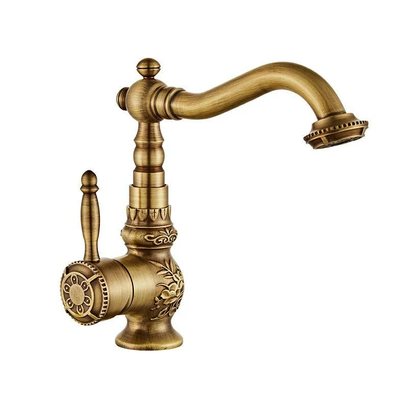 Brass Traditional Wide Spread Bathroom Tap Lever Lavatory Tap -Bathlova