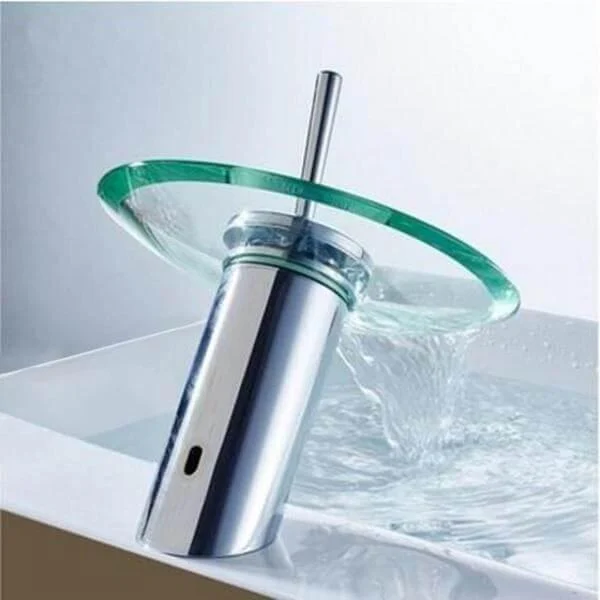 Cascada - Glass Waterfall Bathroom Tap -Bathlova