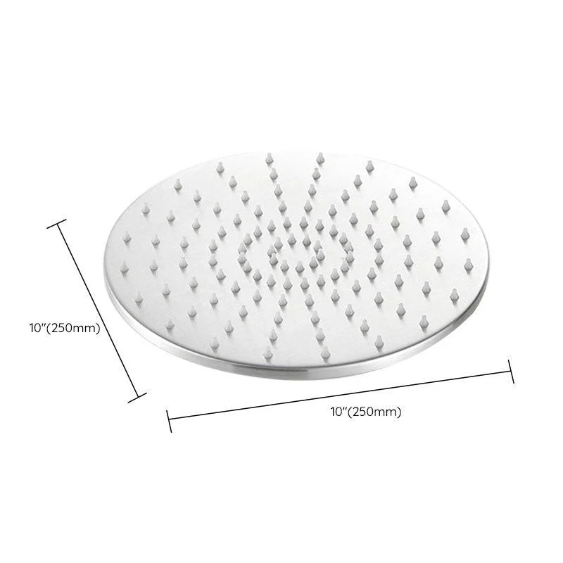 Ceiling Mounted Metal Shower Head Modern Home Fixed Shower Head -Bathlova