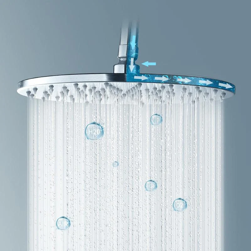 Ceiling Mounted Metal Shower Head Modern Home Fixed Shower Head -Bathlova