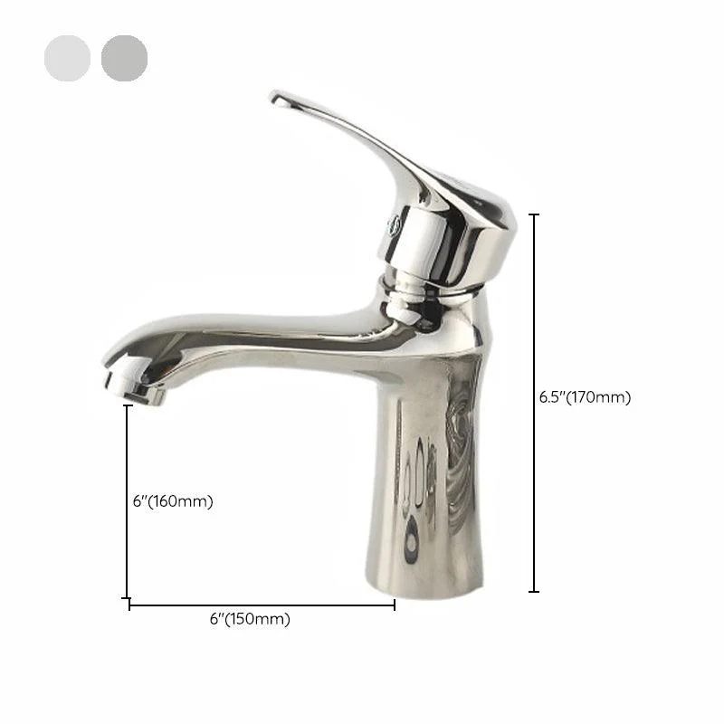 Centerset Lavatory Tap Single Lever Handle Tap for Bathroom -Bathlova