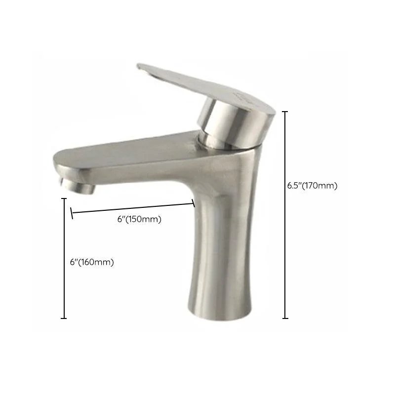 Centerset Lavatory Tap Single Lever Handle Tap for Bathroom -Bathlova