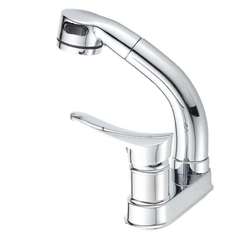 Centerset Tap Lever Handles High-Arc Centerset Bathroom Sink Tap -Bathlova