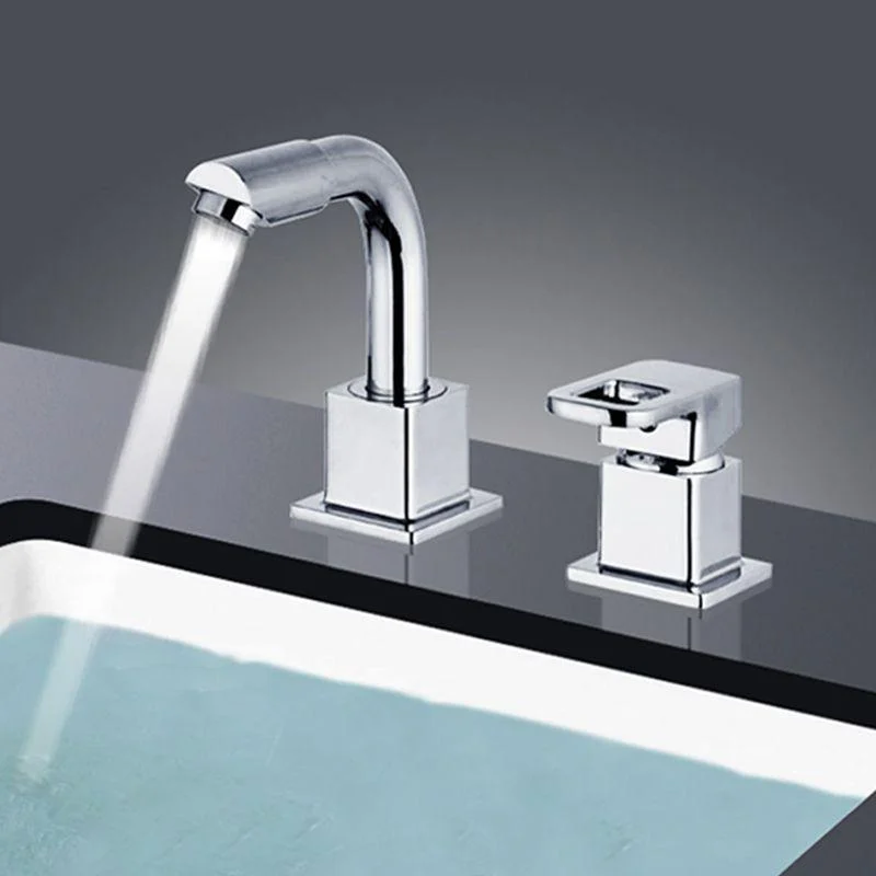 Chrome Bath Tap Trim with Lever Handle Deck Mount Tub Tap -Bathlova