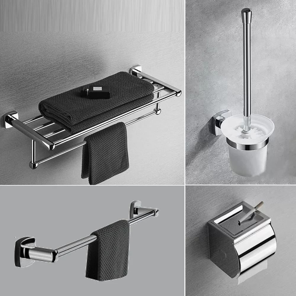 Chrome Brass Modernism Bathroom Accessory as Individual or as a Set -Bathlova