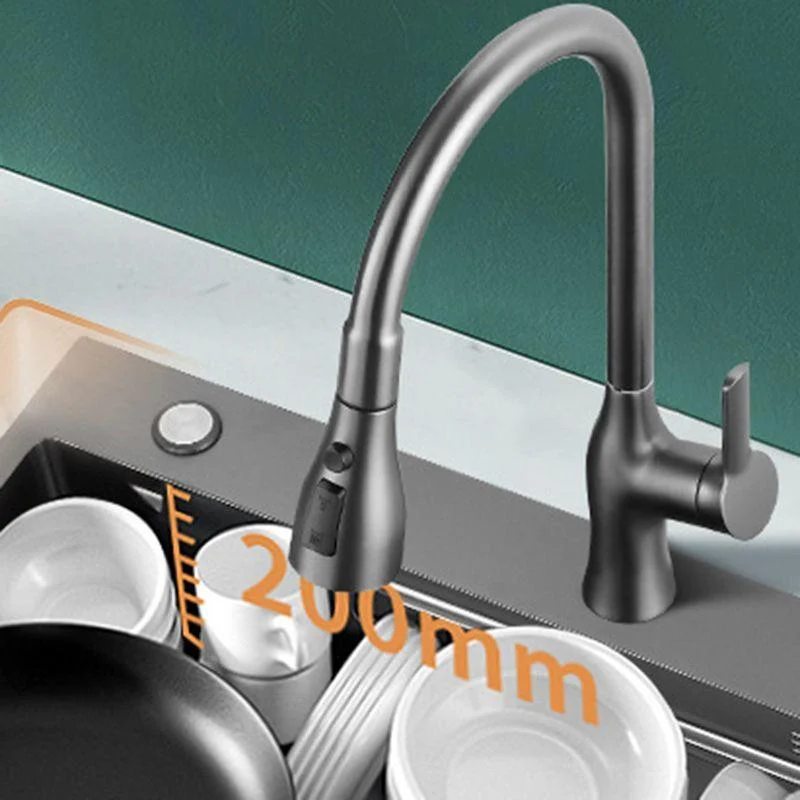 Contemporary Style Kitchen Sink Stainless Steel Kitchen Sink with 3 Holes -Bathlova