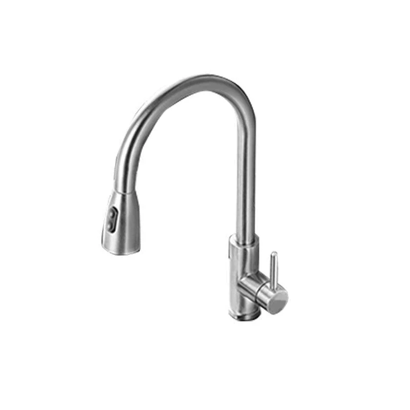 Contemporary Style Kitchen Sink Stainless Steel Kitchen Sink with Drain Strainer Kit -Bathlova