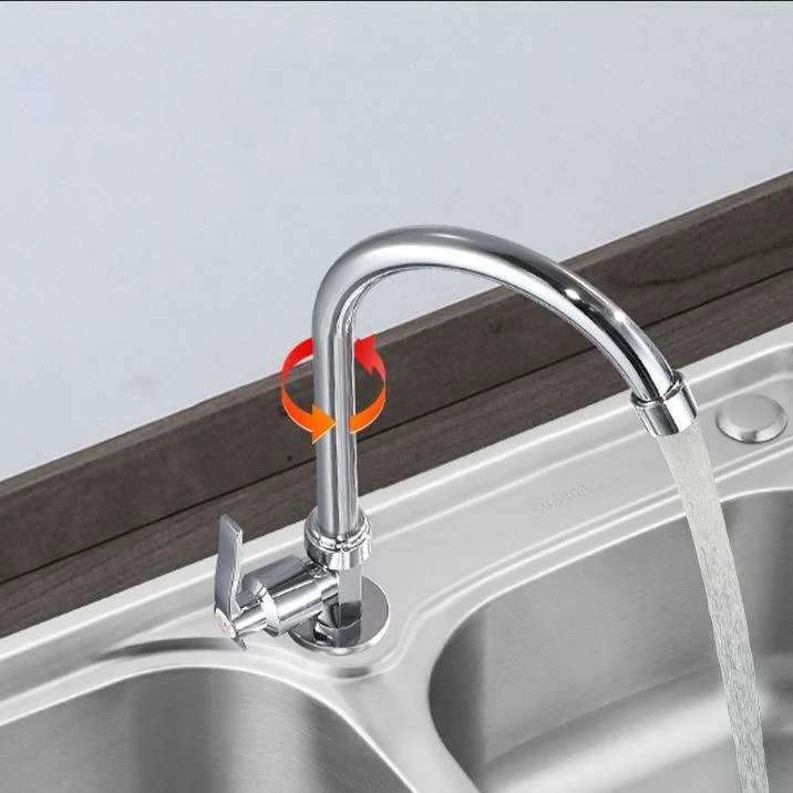 Contemporary Style Kitchen Sink Stainless Steel Kitchen Sink without Tap -Bathlova