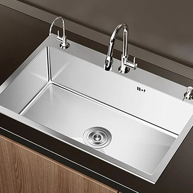 Contemporary Style Kitchen Sink Stainless Steel Non-slip Kitchen Sink -Bathlova