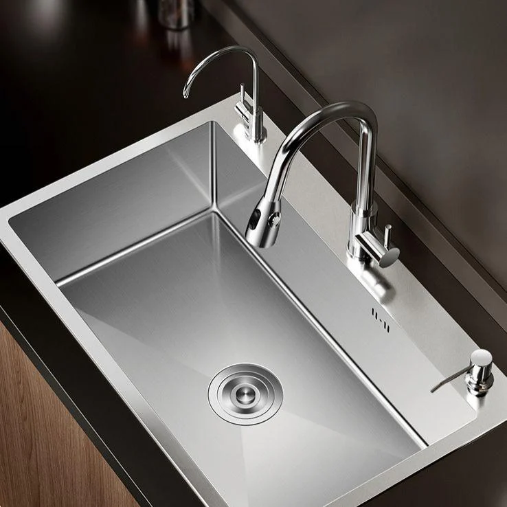 Contemporary Style Kitchen Sink Stainless Steel Non-slip Kitchen Sink -Bathlova