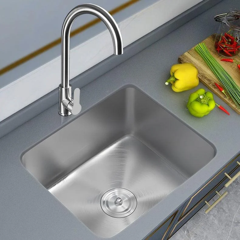 Contemporary Style Kitchen Sink Stainless Steel Undermount Kitchen Sink -Bathlova