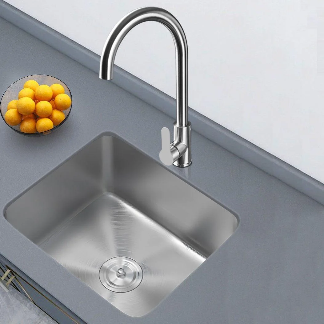 Contemporary Style Kitchen Sink Stainless Steel Undermount Kitchen Sink -Bathlova