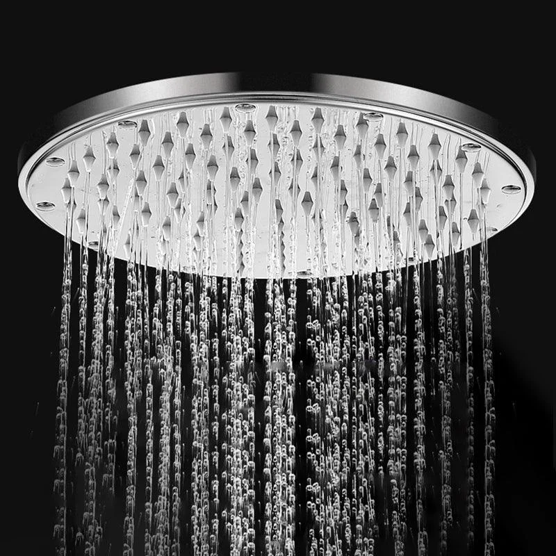 Contemporary Style Shower Head Bathroom Fixed Shower Head with Round and Square Shape -Bathlova