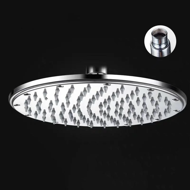 Contemporary Style Shower Head Bathroom Fixed Shower Head with Round and Square Shape -Bathlova