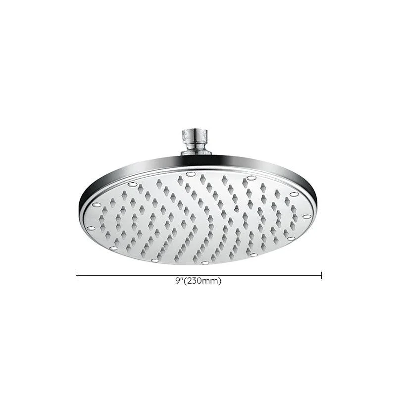 Contemporary Style Shower Head Bathroom Fixed Shower Head with Round and Square Shape -Bathlova