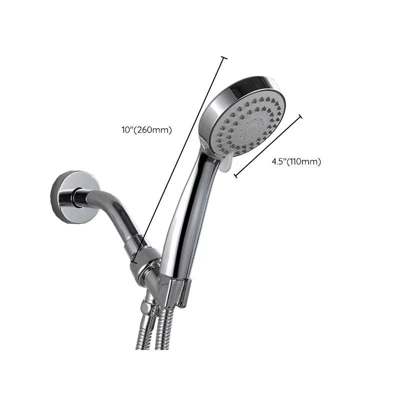 Contemporary Style Shower Head Double Bathroom Shower Heads with Round Shape -Bathlova