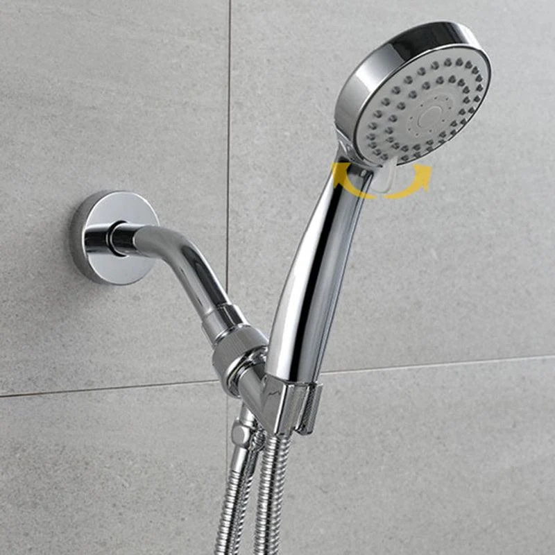 Contemporary Style Shower Head Double Bathroom Shower Heads with Round Shape -Bathlova