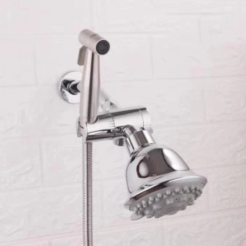 Contemporary Style Shower Head Double Bathroom Shower Heads with Round Shape -Bathlova