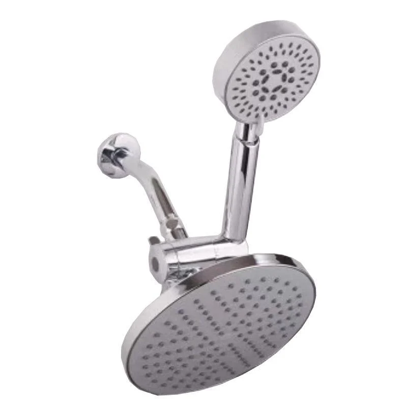 Contemporary Style Shower Head Double Bathroom Shower Heads with Round Shape -Bathlova