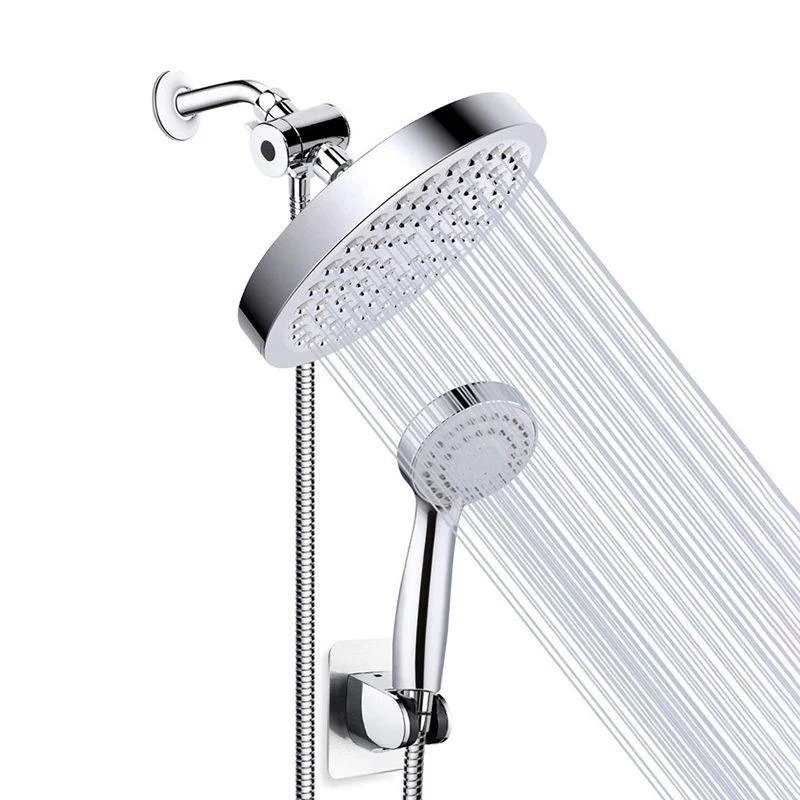 Contemporary Style Shower Head Metal Bathroom Shower Head with Hose -Bathlova