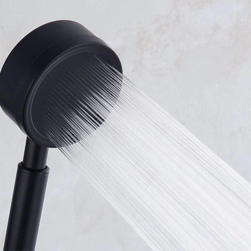 Contemporary Style Shower Head Metal Wall-mounted Handheld Shower Head -Bathlova